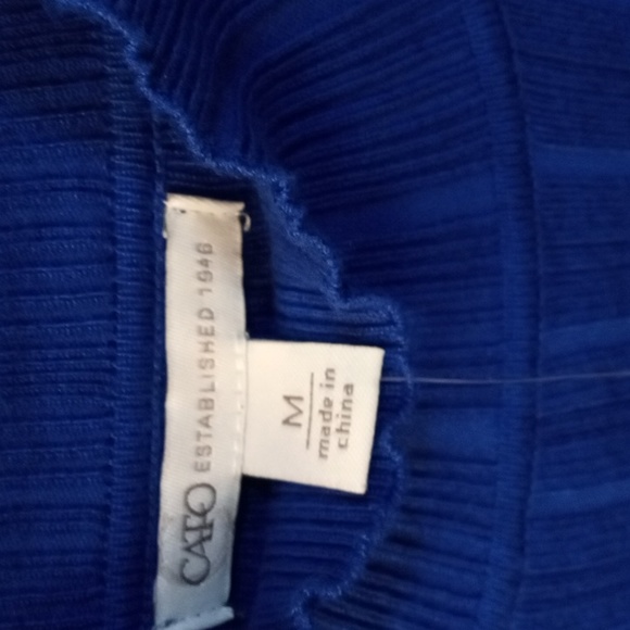 Cato size medium mock turtleneck. - Picture 3 of 8